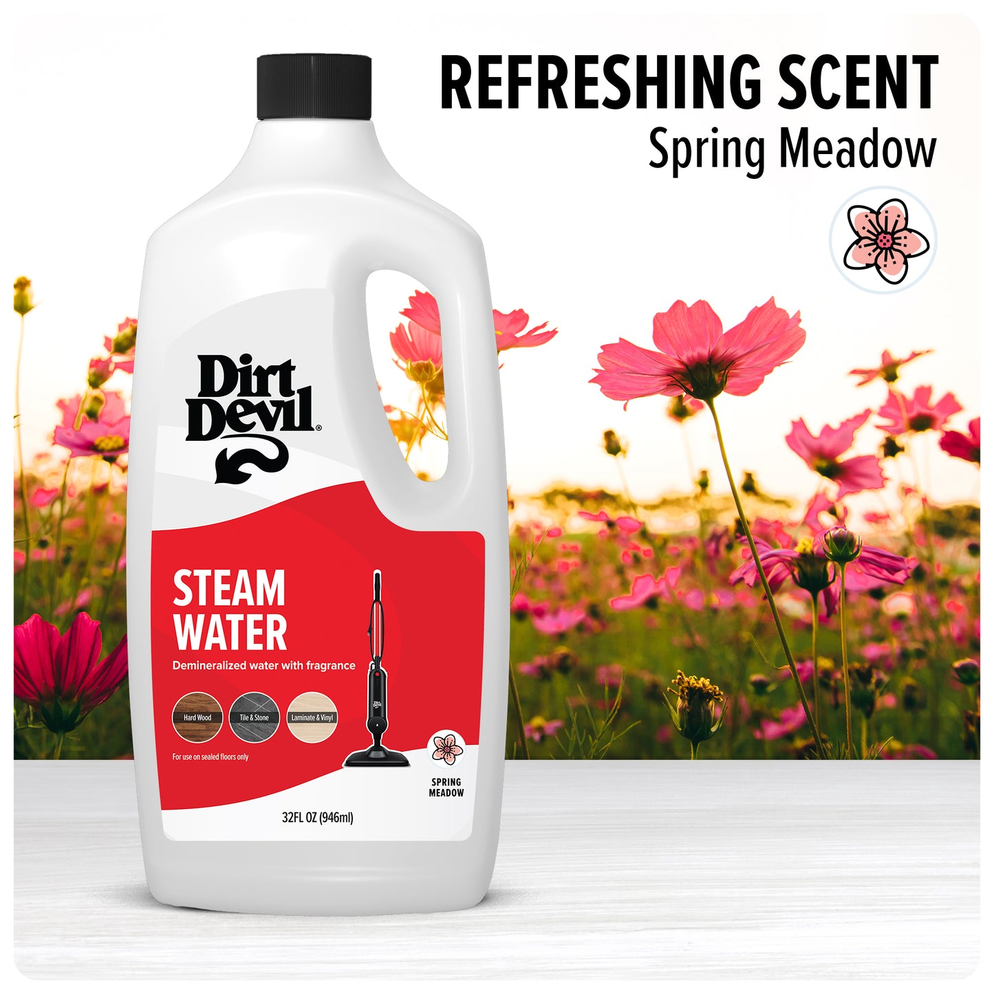 Steam Water 32 oz (4-Pack)