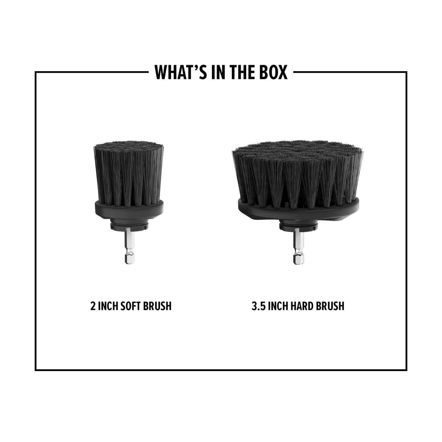 Hard Bristle Brush Set