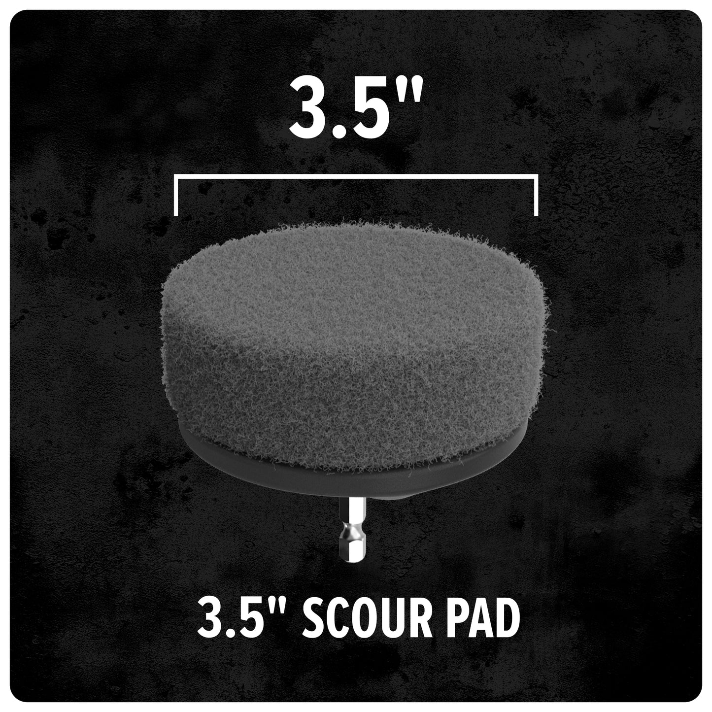3.5 INCH 3 PC SCOUR PAD KIT