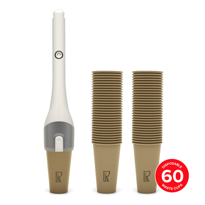 DogWalker Pet Waste Vacuum + Disposable Waste Cup 60 pack