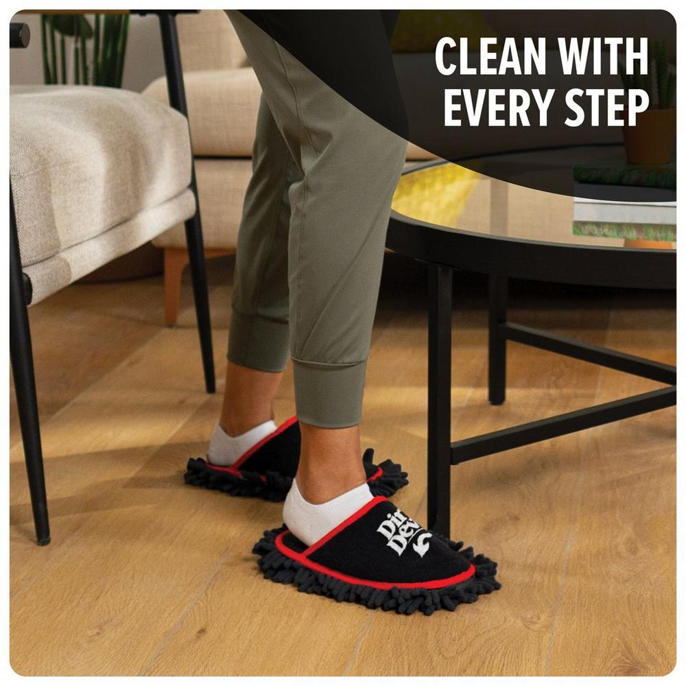 Broom Vac + Cleaning Slippers Bundle