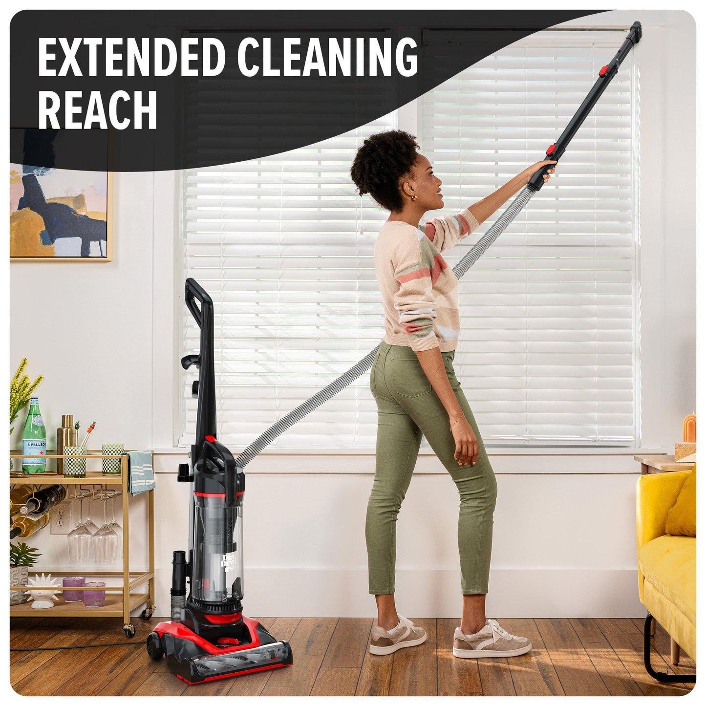 Multi-Surface Extended Reach+ Upright Vacuum