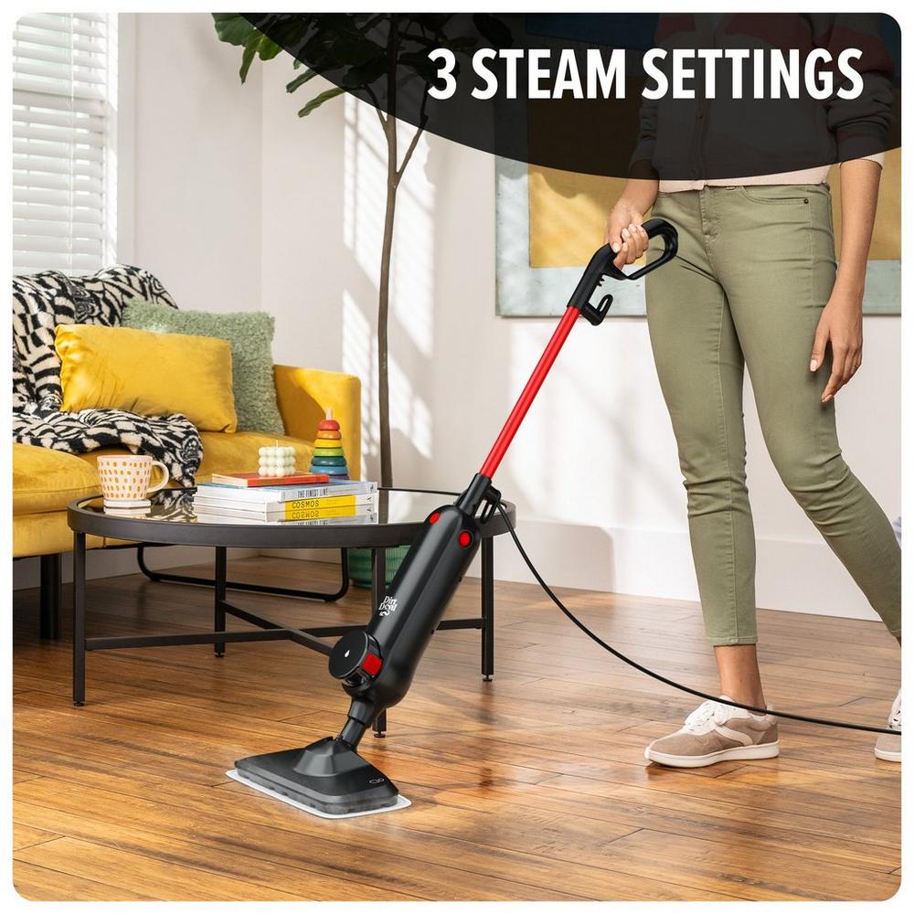 Steam Mop + Steam Water (4-Pack) Bundle