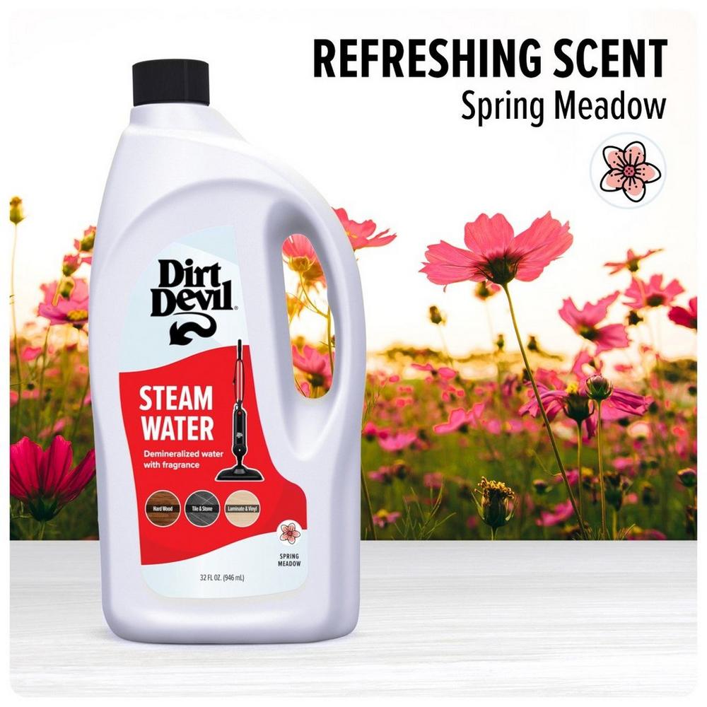 Steam Mop + Steam Water (4-Pack) Bundle