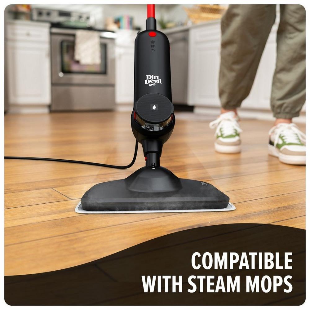 Steam Mop + Steam Water (4-Pack) Bundle