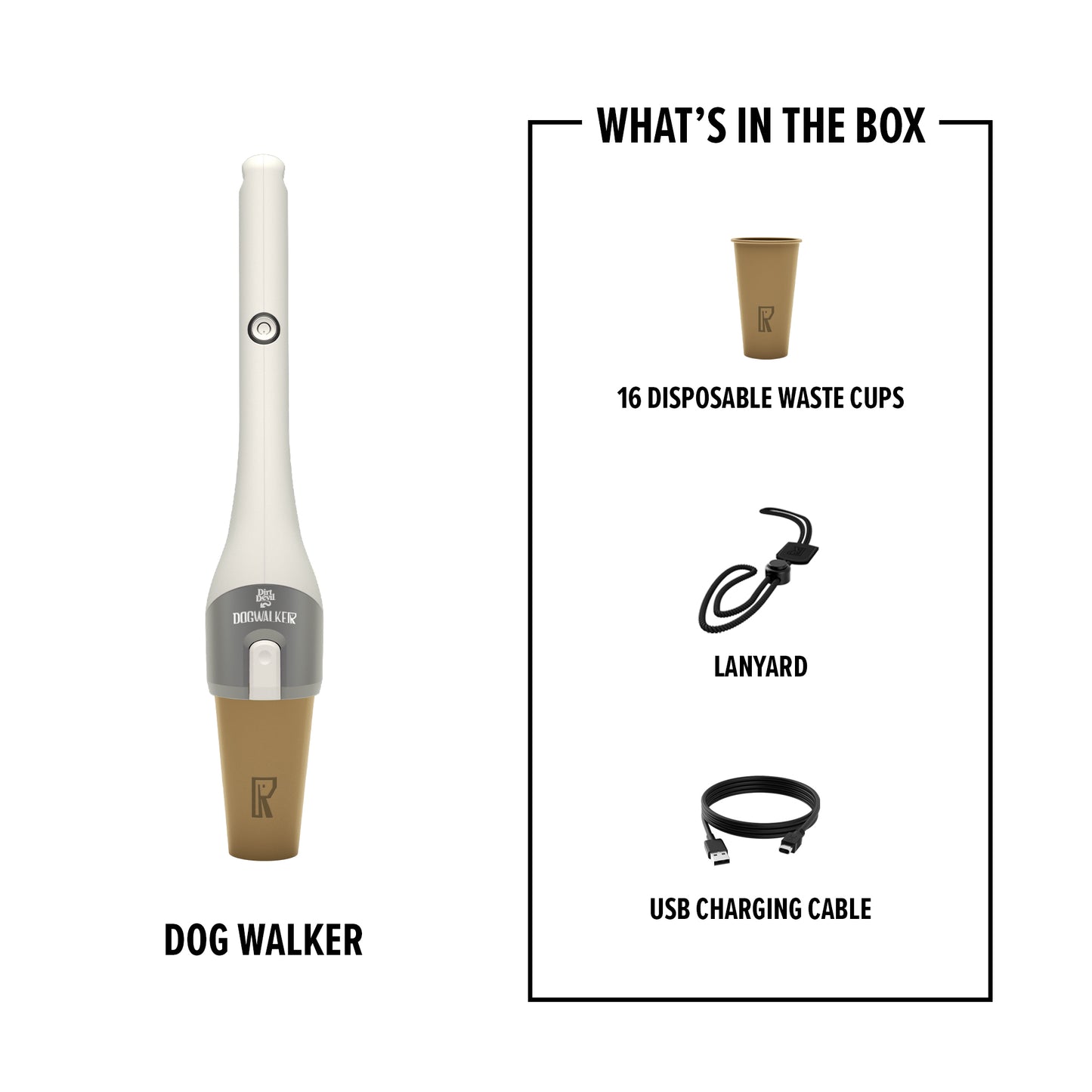 DogWalker + Disposable Waste Cup 60 pack