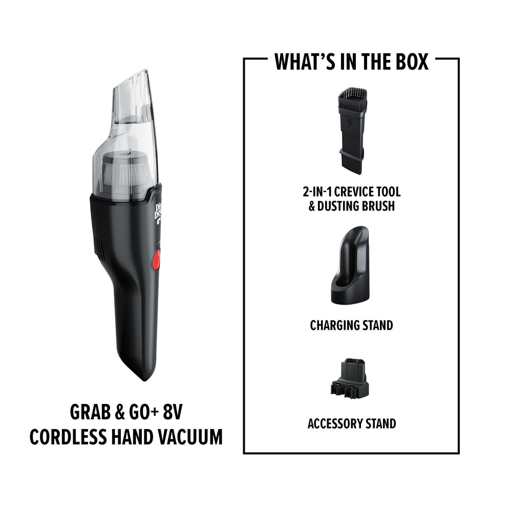 Grab & Go+ 8V Cordless Hand Vacuum7