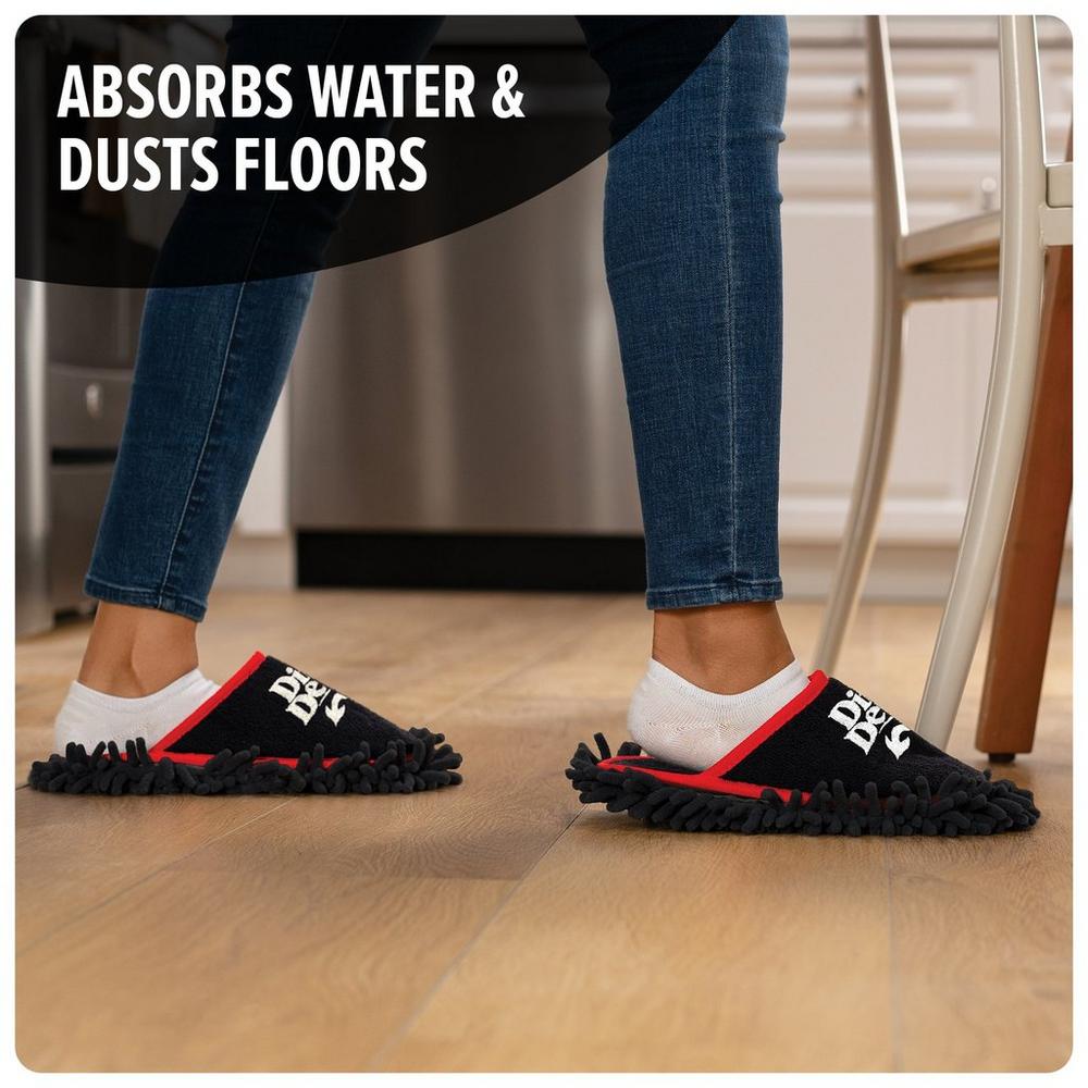 Broom Vac + Cleaning Slippers Bundle