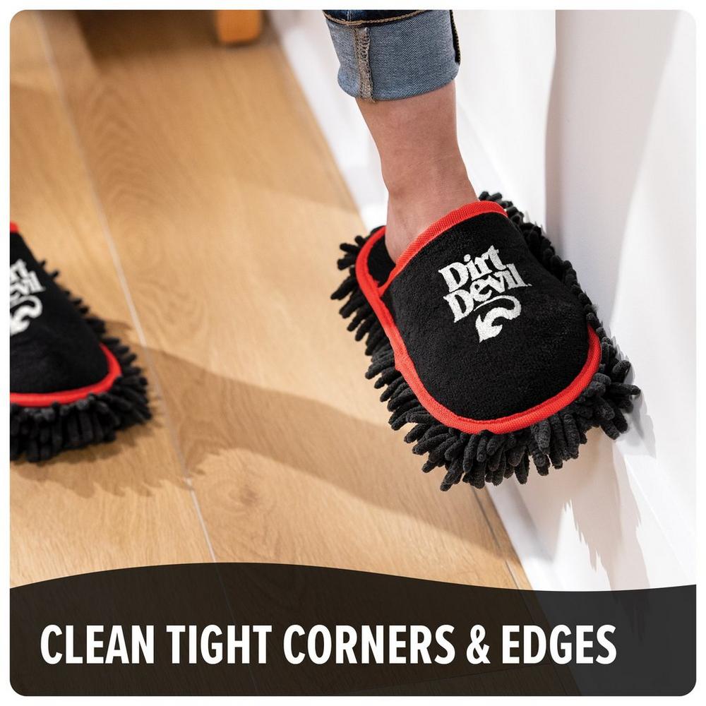 Broom Vac + Cleaning Slippers Bundle