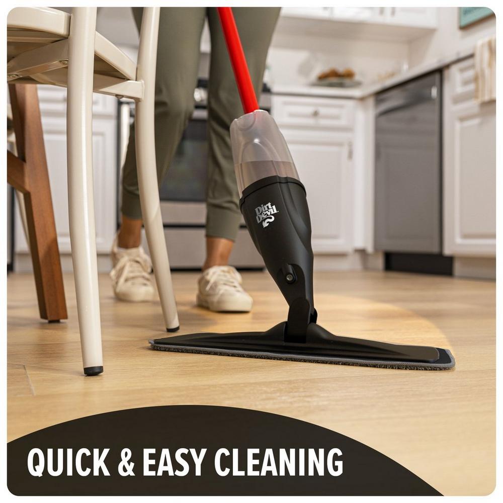 Dirt Devil Spray Mop + Cleaning Pads Bundle Dirtdevil