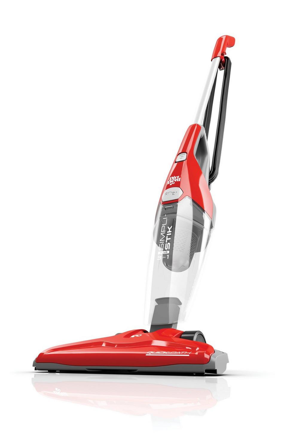  Dirt Devil Vibe 3-in-1 Vacuum Cleaner, Lightweight Corded  Bagless Stick Vac with Handheld, SD20020, Red - Upright Vacuums