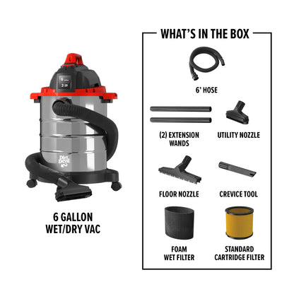 6 Gallon Wet/Dry Vacuum