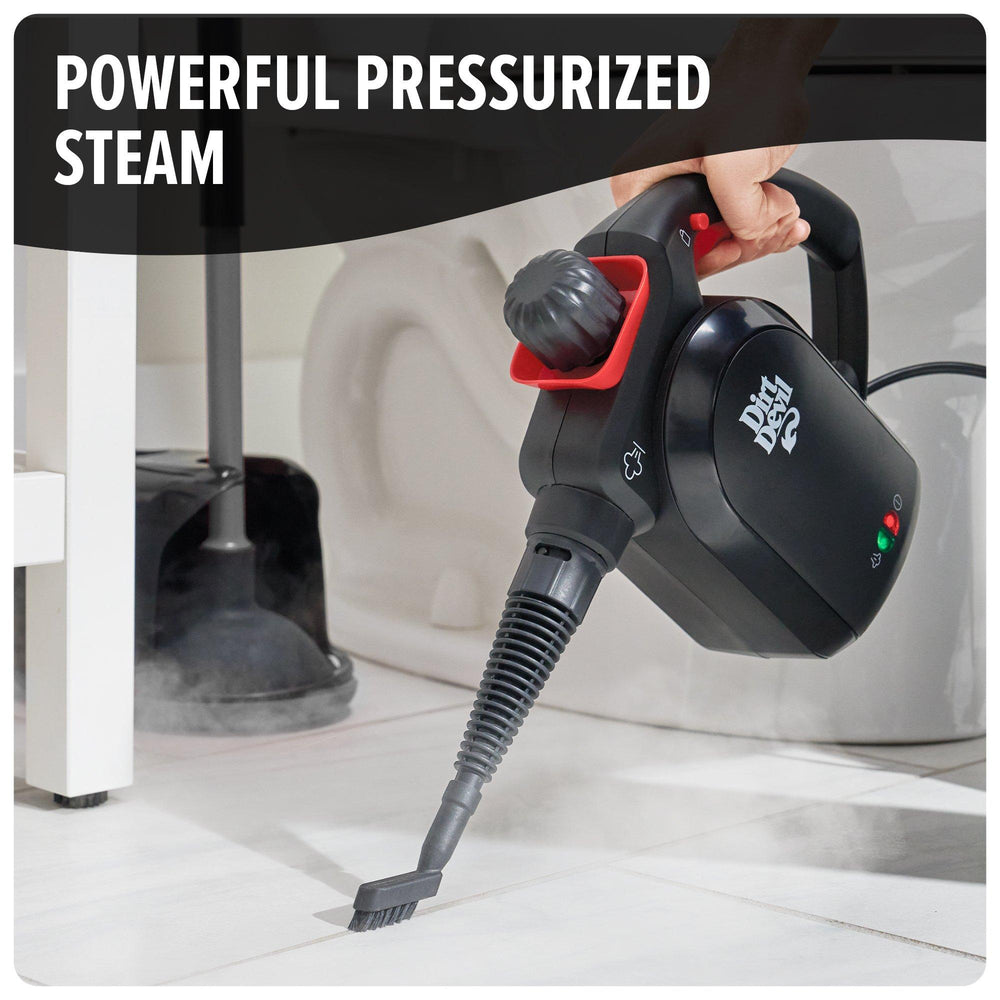 Portable handheld steamer cleaners