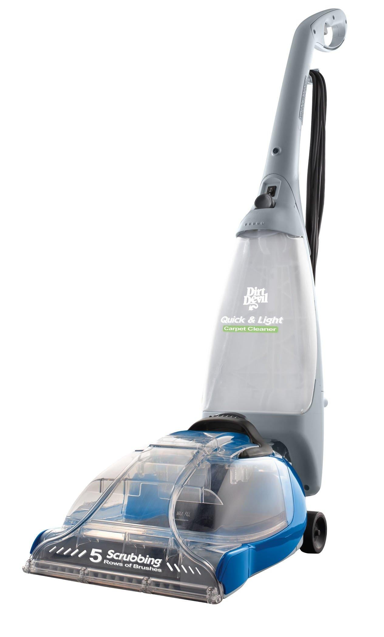 Quick u0026 Light™ Carpet Washer – Dirtdevil dirt devil carpet and rug shampoo