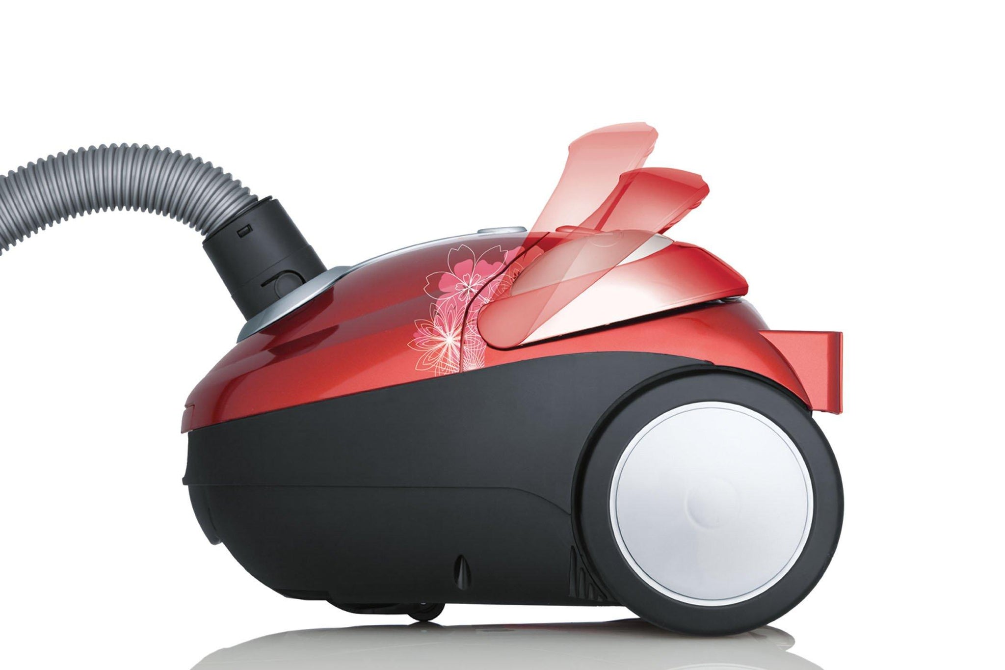 Tattoo Crimson Bouquet Bagged Canister Vacuum Dirtdevil